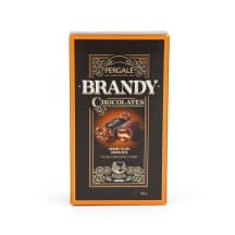 Šokoladiniai saldainiai PERGALĖ BRANDY, 190 g