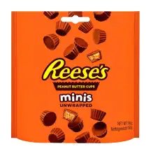 Šokoladiniai saldainiai REESE'S MINIS, 90 g