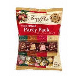 Šokoladiniai saldainiai TRUFFLE mix, 4 skonių įdarai, kg