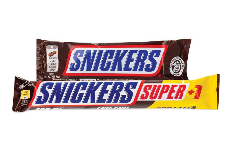 Šokoladiniams batonėliams SNICKERS, 50 g