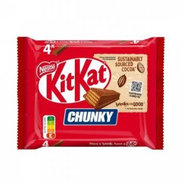 Šokoladinis batonėlis NESTLE KIT KAT Chunky Multipack, 4 x 40 g