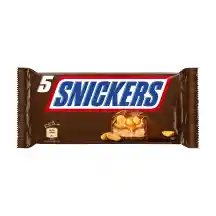 Šokoladinis batonėlis SNICKERS, 5 x 50 g