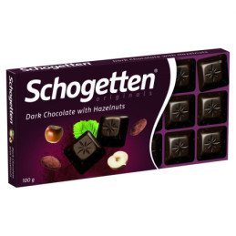 Šokolado gabaliukai SCHOGETTEN DARK NUTS, ., 100 g