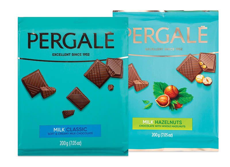 Šokolado plytelė PERGALĖ, 200 g