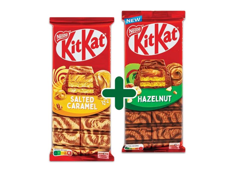 Šokolado plytelės KIT KAT, 99 g