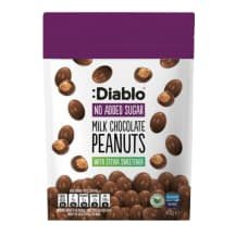Šokoladu padengti žemės riešutai DIABLO, 40 g
