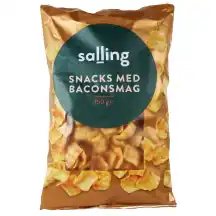 Šoninės skonio traškučiai SALLING, 150 g