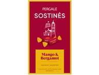 SOSTINĖS saldainiai su mangais ir bergamotėmis PERGALĖ, 140 g