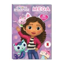 Spalv. knyga GABBYS DOLLHOUSE. MEGA SPALV.