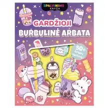Spalv. knyga GARDŽIOJI BURBULINĖ ARBATA