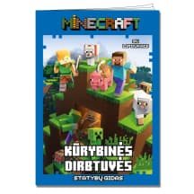 Spalv. knyga MINECRAFT KŪR. DIR. UŽD. LIP.