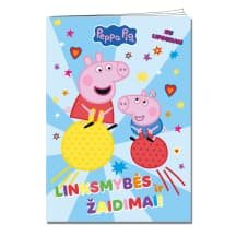 Spalv. knyga PEPPA PIG. LINKSM. IR ŽAIDIM.