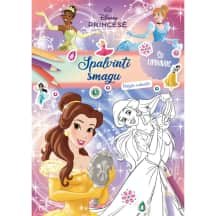 Spalv. knyga PRINCESĖ. SPALVINTI SMAGU