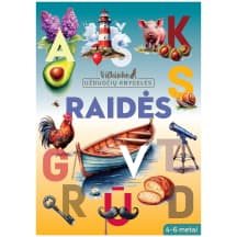 Spalv. knyga RAIDĖS. VILKIUKO UŽDUOČIŲ KN.