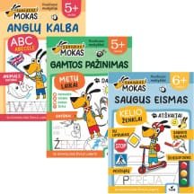 Spalv. knyga ŠUNIUKAS MOKAS. UŽDUOTĖLĖS