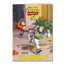 Spalv. knyga ŽAISLŲ ISTORIJA 5. SU LIPDUK.
