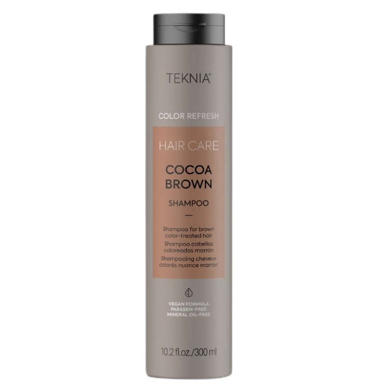Spalvą gaivinantis šampūnas rudai dažytiems plaukams Lakme Teknia Ultra Brown Shampoo Refresh, 300 ml