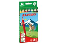 Spalvoti pieštukai ALPINO, 1 vnt., 12 vnt