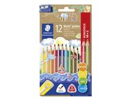 Spalvoti pieštukai NORIS JUMBO, 1 vnt., 10 vnt