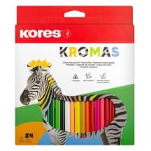 Sp.pieštukai KORES KROMAS, 24 vnt., 3 mm