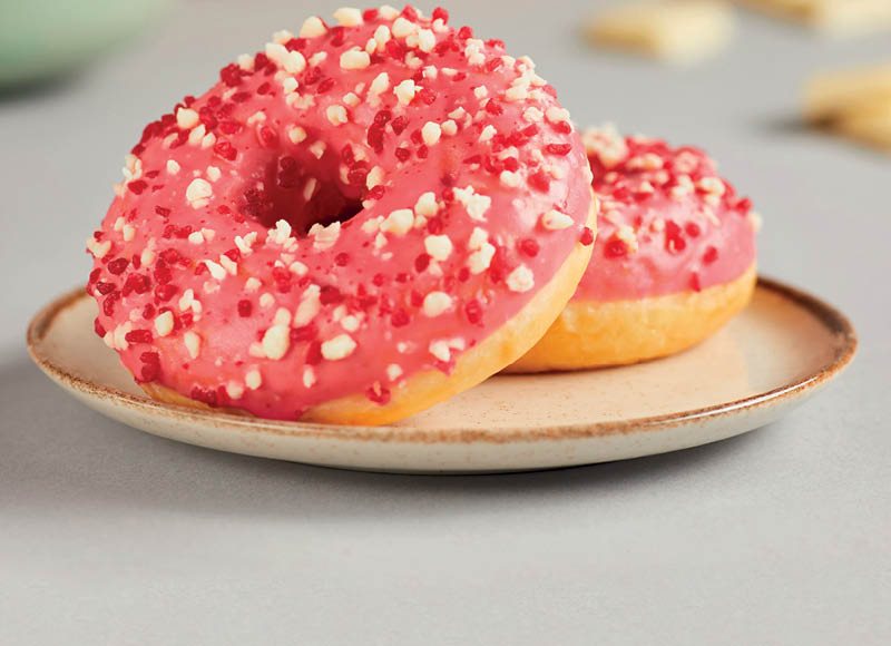 Spurga su braškių įdaru (atitirpinta), 71 g