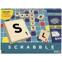 Stalo žaidimas SCRABBLE, medinis