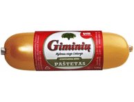 Sterilizuotas GIMINIŲ paštetas, a. r., 120 g