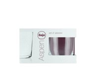 Stiklinė ILAJA Aspen, 4vnt, 360 ml