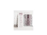 Stiklinė ILAJA Empire, 4vnt, 350 ml