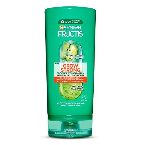 Stiprinamasis kondicionierius susilpnėjusiems plaukams Garnier Fructis Grow Strong, 200 ml
