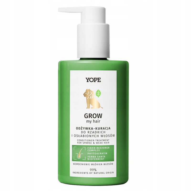 Stiprinamasis plaukų kondicionierius Yope Grow My Hair, 300 ml