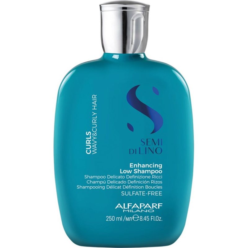 Stiprinamasis šampūnas garbanotiems plaukams Alfaparf Semi Di Lino Curls, 250 ml