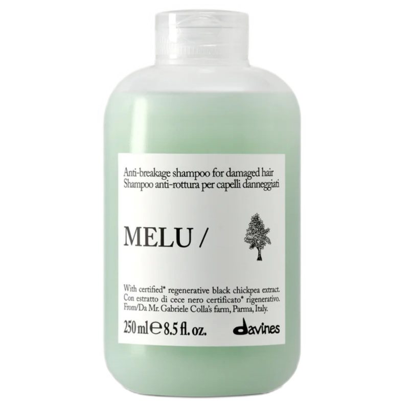 Stiprinamasis šampūnas trapiems plaukams Davines Essential Haircare MELU Shampoo, 250 ml
