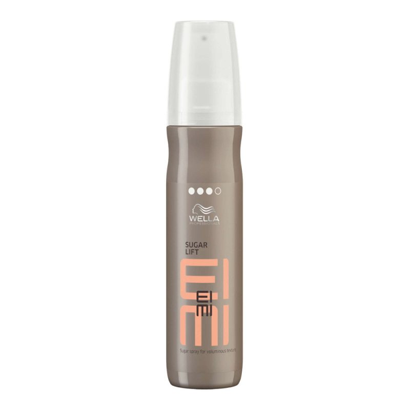 Stiprios fiksacijos apimties suteikiantis plaukų lakas su cukrumi Wella Professionals Eimi Sugar Lift, 150 ml