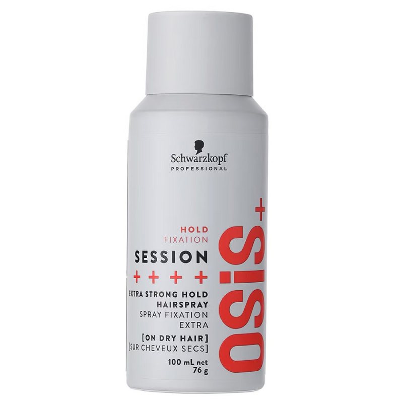 Stiprios fiksacijos plaukų lakas Schwarzkopf Professional Osis+ Session, 100 ml