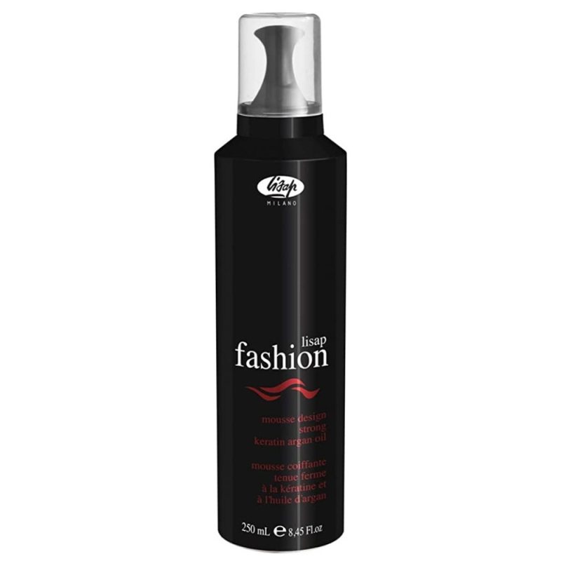 Stiprios fiksacijos plaukų putos Lisap Fashion, 250 ml