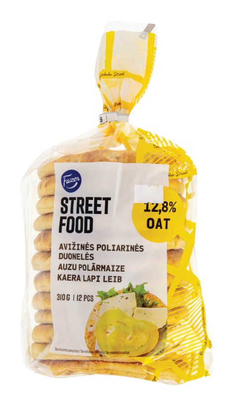 ,,Street Food” Avižinės Poliarinės Duonelės Su Bulvėmis, 310 g