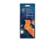Sūdyta atlantinių lašišų filė WELL DONE su oda, 170 g