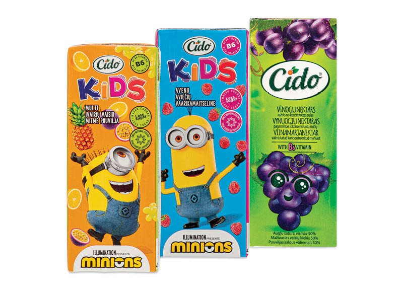 Sulčių gėrimas CIDO, 200 ml