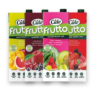 Sulčių gėrimas CIDO FRUTTO (4 rūšių), 1.5 l