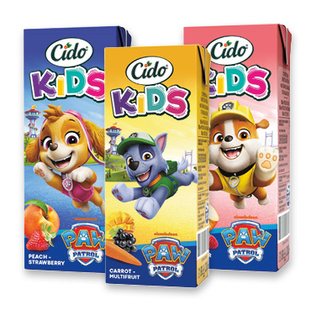 Sulčių gėrimas CIDO PAW PATROL (3 rūš.), 200 ml