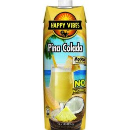 Sulčių gėrimas HAPPY VIBES PINA COLADA, 1 l