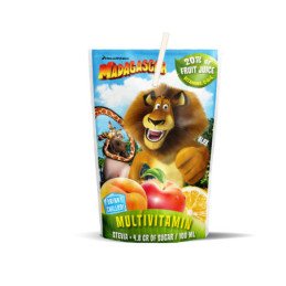Sulčių gėrimas MADAGASKAR, multivitaminų sk., 200 ml