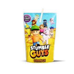 Sulčių gėrimas STUMBLE GUYS, apelsinų sk., 200 ml