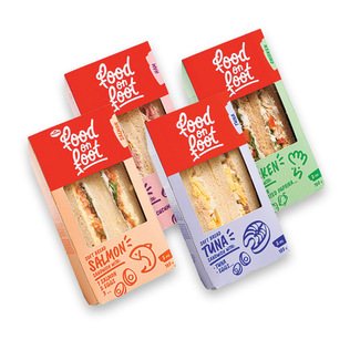Sumušt. FOOD ON FOOT SOFT BREAD (5 rūš.), 160, 185 g
