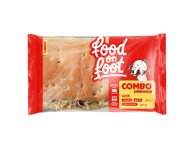 Sumuštinis COMBO su vištiena, šonine ir česnakiniu padažu, 240 g