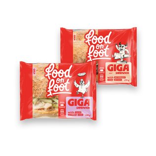 Sumuštinis GIGA FOOD ON FOOT (2 rūš.), 260 g, 255 g