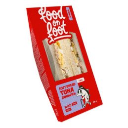 Sumuštinis SOFT BREAD su tunu ir kiaušiniais, 180 g