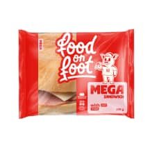 Sumuštinis su kumpiu ir sūriu MEGA, 245 g