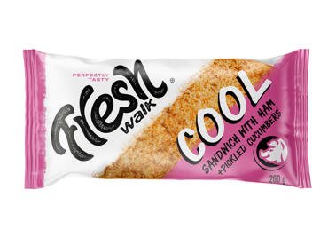 Sumuštinis su kumpiu, marinuotais agurkais COOL, 260 g